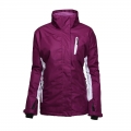 Women's Fashion Casual Waterproof Windbreaker Polyester Outdoor Jacket