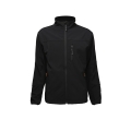 Mens Zipper Front Soft Shell With Stand Collar