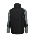 Stand Collar Contrast Color Men's Softshell Jacket