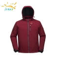 Waterproof Men's Breathable Softshell Jacket With Detachable Hood