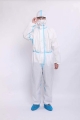 Disposable PE protective clothing nonwoven coveralls