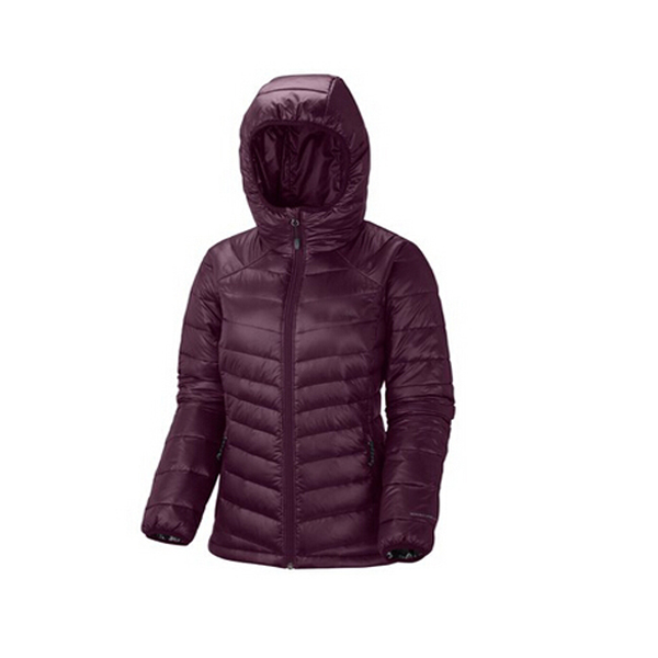 women hooded down jacket