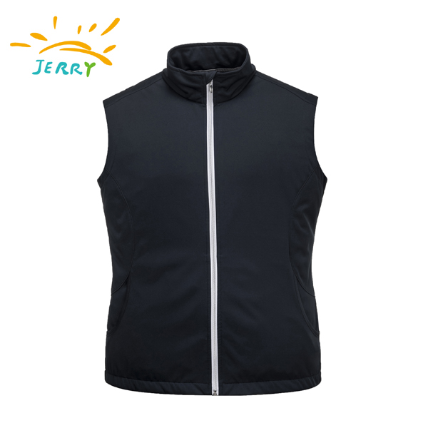 knit softshell vest