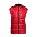 Women Ultra Light Down Vest With Detachable Hood