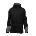 Stand Collar Contrast Color Men's Softshell Jacket