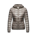 2017 New Winter Women 90% White Duck Down Jacket