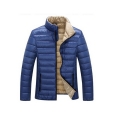 Ultra Thin Foldable Winters Stand Collar Duck Down Jacket For Men