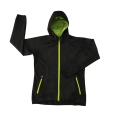 Black Fashion 3 Layers Softshell Jacket For Women