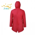 Fashion Men's Raincoat high frequency PU coat