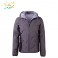 Men's Quilt Padding Jacket With Non-detachable Hood