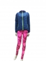 China manufacturer Spring New Design Reversible womens Gym Jacket Long Sleeve Gym Yoga Sports Jacket with pocket