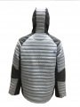 Men's 100% Nylon Lightweight Windbreaker Waterproof Quilted Jacket with Hoodie