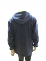 New Arrival Mens Knitted Hoodies Jacket Lined Hoodies  Long Sleeve Hoodies Zip Pocket Jacket