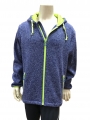 New Arrival Mens Knitted Hoodies Jacket Lined Hoodies  Long Sleeve Hoodies Zip Pocket Jacket