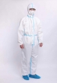 Disposable PE protective clothing nonwoven coveralls