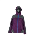 New Design Women′s 3 Layers Waterproof Windbreaker Light Raincoat